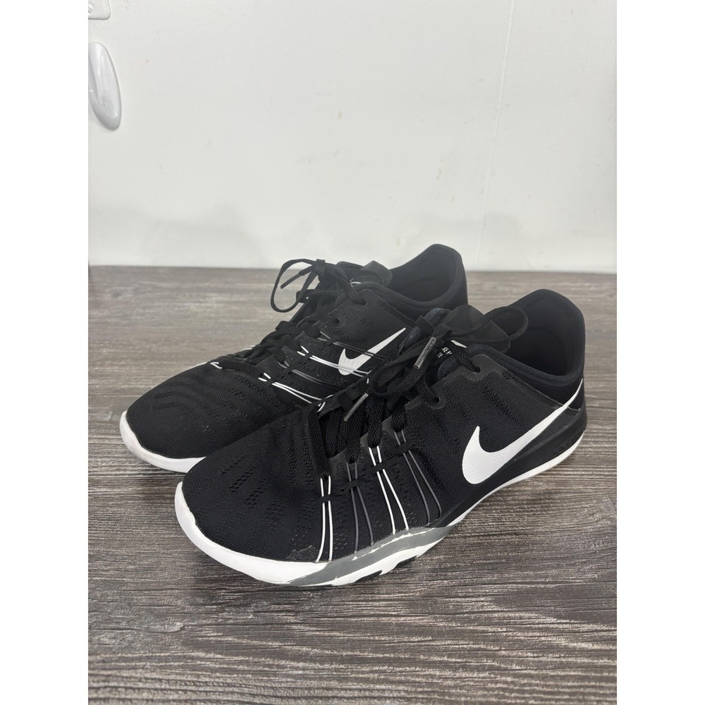 Nike Shoes Womens Size 9.5 Black Free TR 6 Mesh Training Sneaker 833413-001